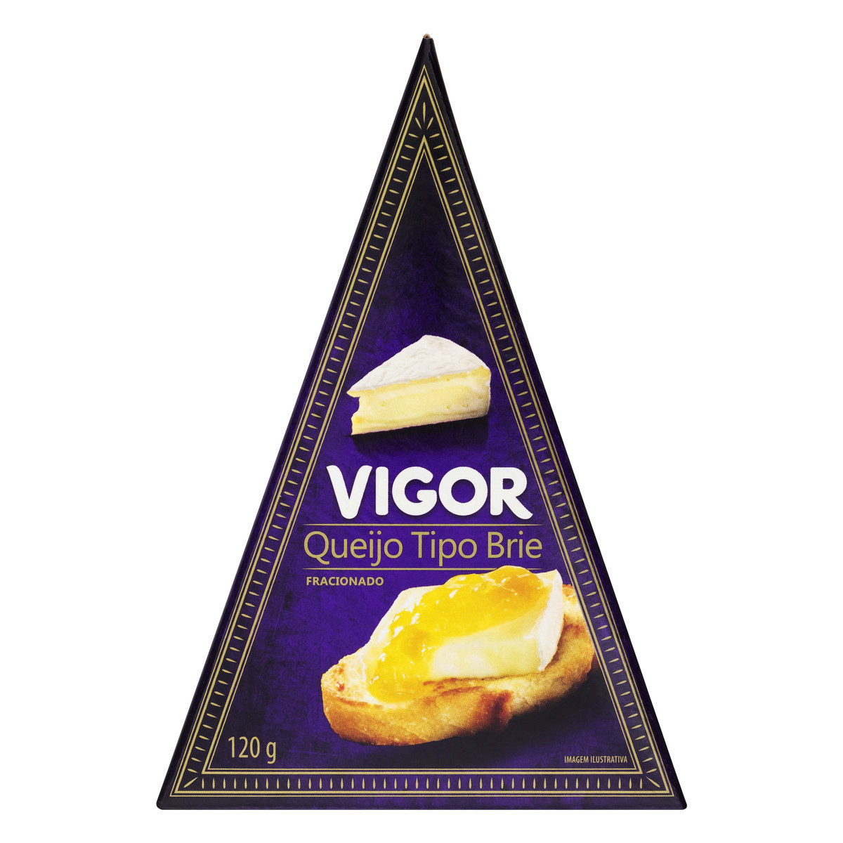 Queijo Tipo Brie Vigor 120g